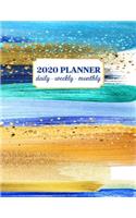 2020 Planner: 2020 Weekly & Monthly Planner for January 2020 - December 2020 + To Do List Section, Includes Important Dates, Birthday, Goals + Notes Page, Calenda