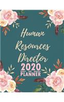 Human Resources Director 2020 Weekly and Monthly Planner