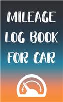 Mileage Log Book For Car