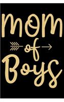 Mom Of Boys: Mother's Day Mom Journal Notebook Gifts, Funny Mom Mother Notebook Journal Diary, Gifts for Mom from Daughter & Son, Birthday Gifts for Mom