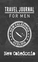 Travel Journal for Men New Caledonia