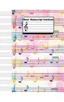 Music Manuscript Notebook