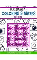 Mazemania Coloring & Mazes for Kids