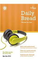 DAILY BREAD APRIL - JUNE 2016