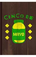 Cinco de Mayo Journal Notebook: Blank Lined Ruled for Writing 6x9 120 Pages