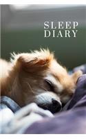 Sleep Diary Sleepy Pomeranian