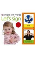 Simple First Words - Let's Sign