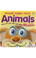 Animals - Sticker Funny Faces: (Sticker Funny Faces)