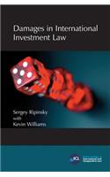 Damages in International Investment Law