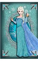 Queen Elsa - Frozen - Disney Fairytale Princess Journal Notebook