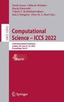 Computational Science – ICCS 2022