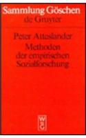 Methoden Der Empirischen Sozialforschung: (2100 Sammlung Gaschen)