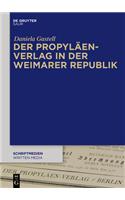 Der Propyläen-Verlag in Der Weimarer Republik