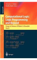 Computational Logic: Logic Programming and Beyond: Essays in Honour of Robert A. Kowalski, Part I