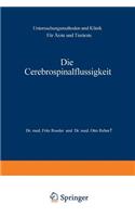 Die Cerebrospinalflüssigkeit