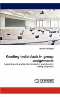 Grading individuals in group assignments