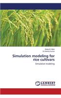 Simulation Modeling for Rice Cultivars