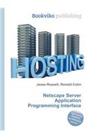 Netscape Server Application Programming Interface