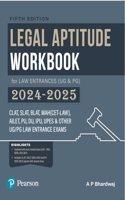 Legal Aptitude Workbook for Law Entrances (UG & PG), 5th Edition (2024-2025)