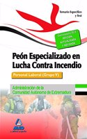 Peon Especializado en Lucha Contra Incendios. Personal Laboral (Grupo V) de la Administracion de la Comunidad Autonoma de Extremadura. Temario y Test (Spanish Edition)