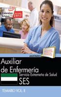 Auxiliar de Enfermeria. Servicio Extremeno de Salud. Temario Vol. II