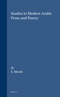 Studies in Modern Arabic Prose and Poetry