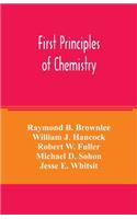 First principles of chemistry