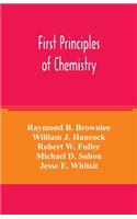 First principles of chemistry