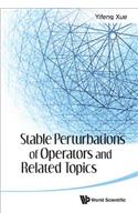 Stable Perturbations of Operators and Related Topics