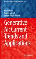 Generative Ai: Current Trends and Applications