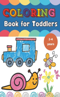 Coloring Book for Toddlers 2-4 years