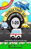 Things That Go - Number Writing - 1 to 20 - Left Handed Edition