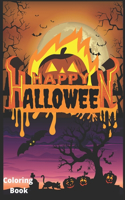 Happy Halloween Coloring Book