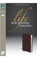 Life Application Study Bible-NASB: Burgundy Bonded Leather