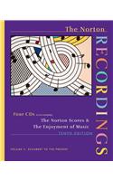 The Norton Recordings 10e (Complete Version), Volume 2: Schubert to the Present 4 CDs
