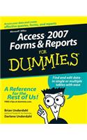 Access 2007 Forms and Reports for Dummies