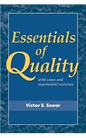 Essentials of Quality with Cases and Experiential Exercises