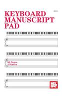 Keyboard Manuscript Pad