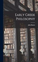 Early Greek Philosophy