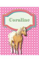 Handwriting and Illustration Story Paper 120 Pages Coraline