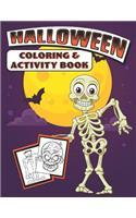 Halloween Coloring & Activity Book