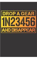 Notebook for car auto mechanic tuner and racer gear fire