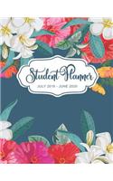 Student Planner July 2019 - June 2020: Daily Weekly and Monthly Calendar Organizer Agenda and Planner Academic Year July 2019 - June 2020 Perfect for Middle, High School College or Univer