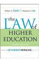 The Law of Higher Education