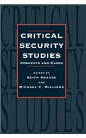 Critical Security Studies