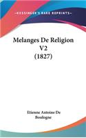 Melanges de Religion V2 (1827)