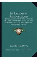 In Remotest Barotseland