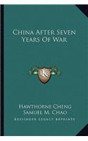 China After Seven Years of War
