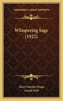 Whispering Sage (1922)