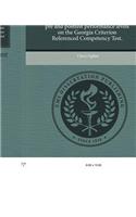 Measuring the Effectiveness of After-School Programs Via Participants' Pre and Posttest Performance Levels on the Georgia Criterion Referenced Competency Test.: (English)